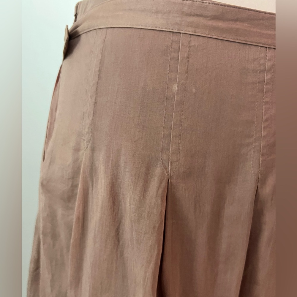 ✨ Vintage Burberry pleated skirt with belt ✨ Size 4/6 - Picture 5 of 7